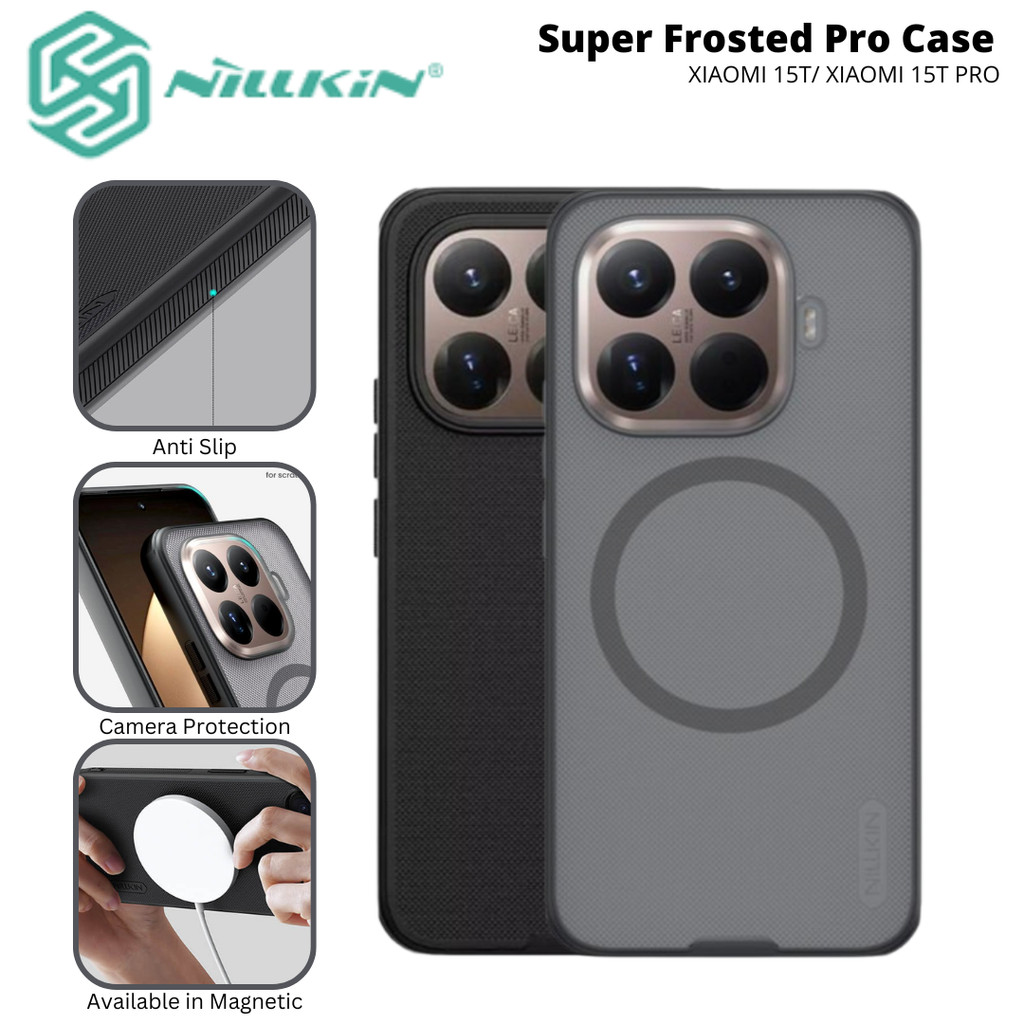 เคสที่รองรับสําหรับ Xiaomi 15T Pro / 15T Nillkin Frosted Pro Hybrid Casing Cover