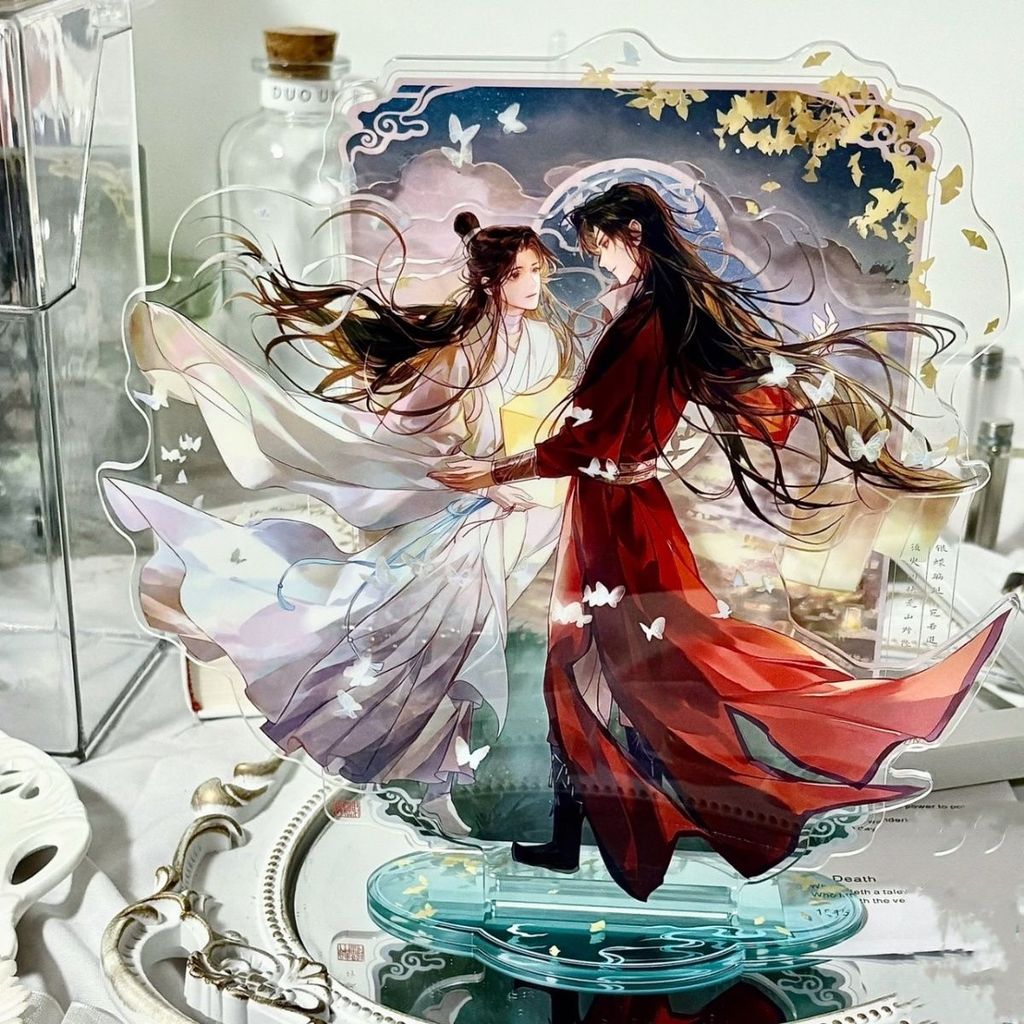 Tianguan Blesses และ Thanks Lihua City, ป้ายอะคริลิกโฮมเมด 10 ซม.