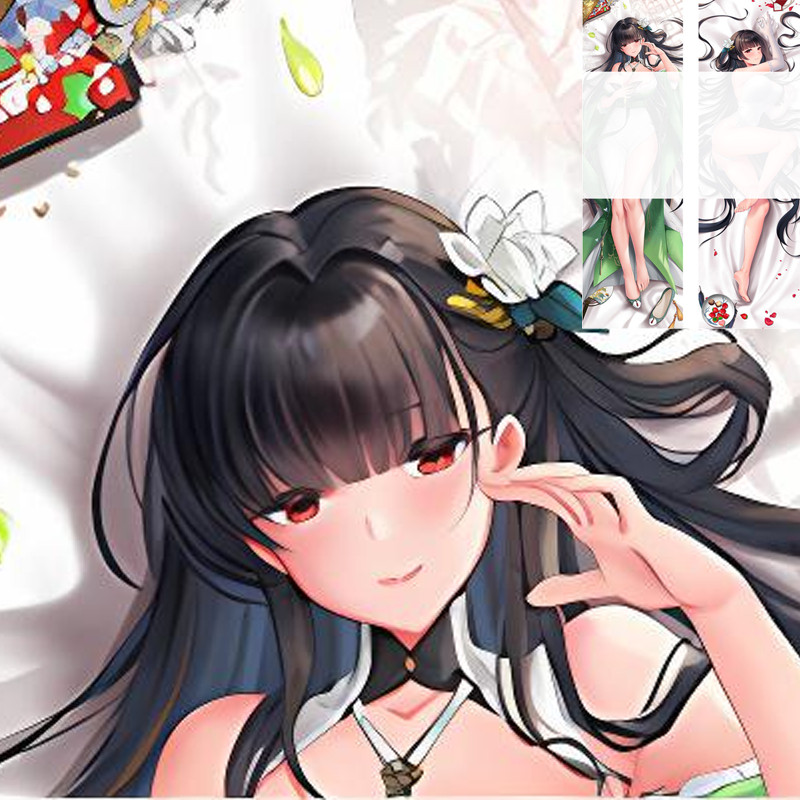 Azur Lane Yat Sen Dakimakura ปลอกหมอนปลอกหมอน