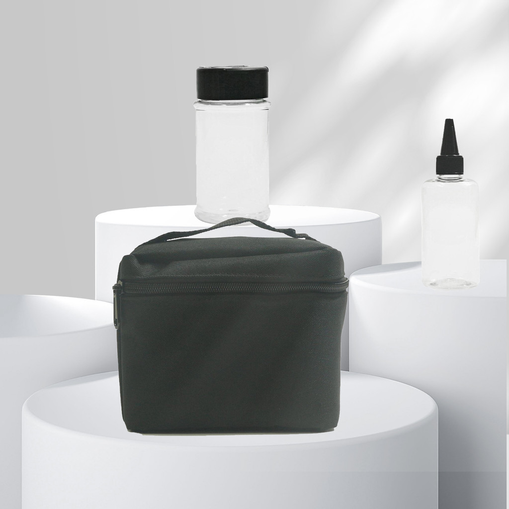 Outdoor Camping Seasoning Bottle Storage Bag Plastic Seasoning Bottle BBQ Seasoning Bottle Set Canva