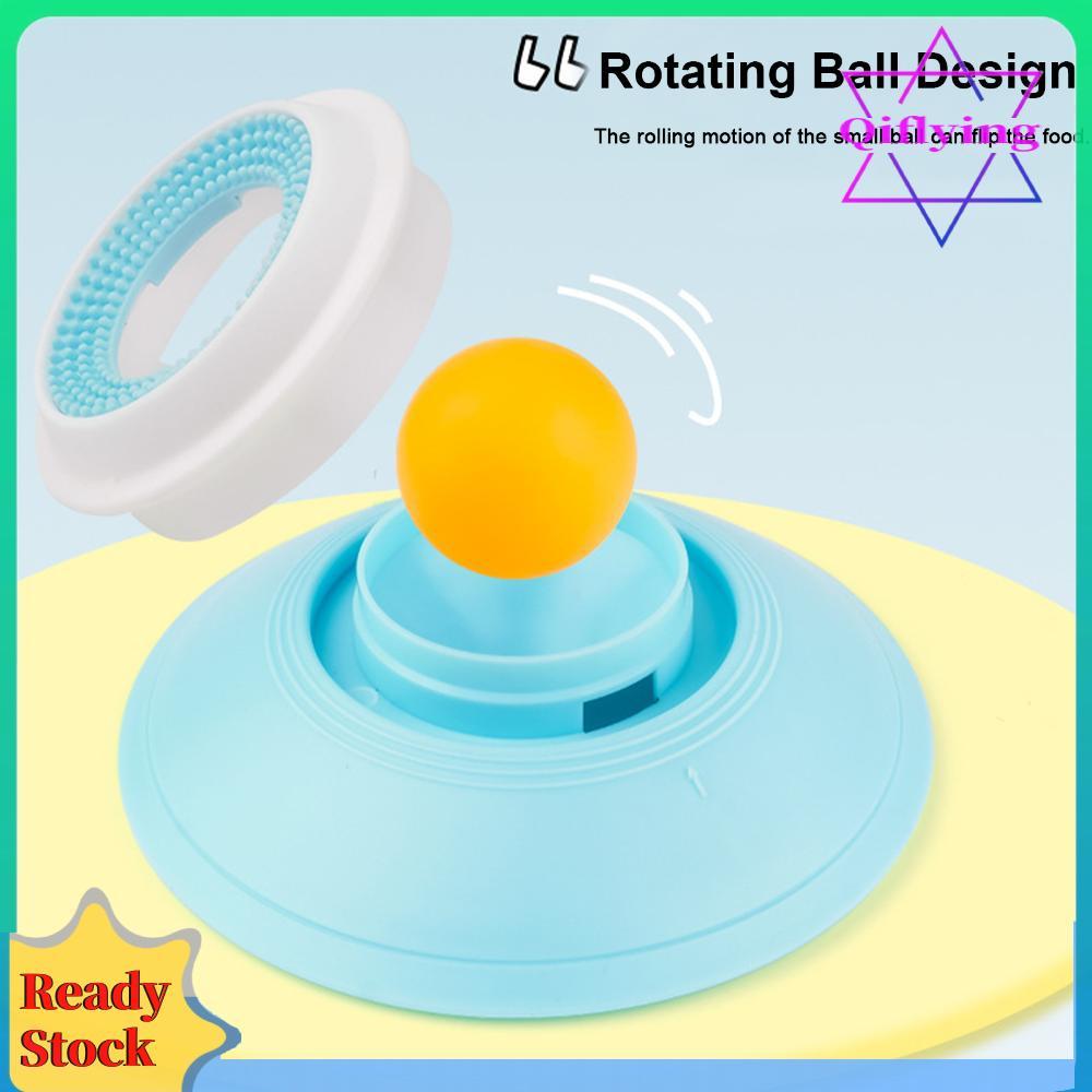 เครื่องป้อนช้า ชามสุนัข Anti-Slip Bone Broth Dog Lick Bowl Entertained Ball-in สําหรับสุนัขพันธุ์เล็