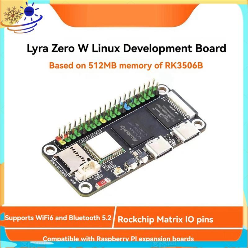 [Xenia] สําหรับบอร์ดพัฒนา RK3506B Zero W Linux สําหรับรองรับขนาด Zero รองรับ Wi-Fi6 2.4GHz บลูทูธ 5.
