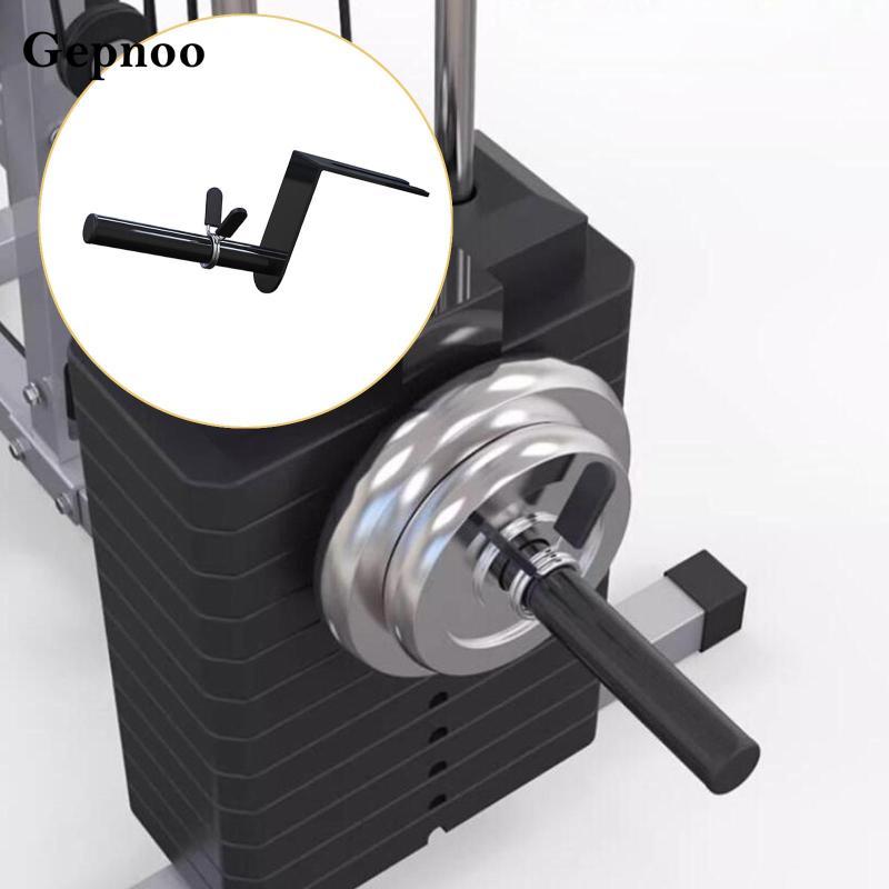 Gepnoo Gym Weight Stack Extender เครื่องมือเหล็กสำหรับการออกกำลังกาย เพื่อเสริมความแข็งแรงและการใช้งานที่บ้าน ราคา ถูกที่สุด ดีลบีเคเค แกลเลอรีภาพที่ 8
