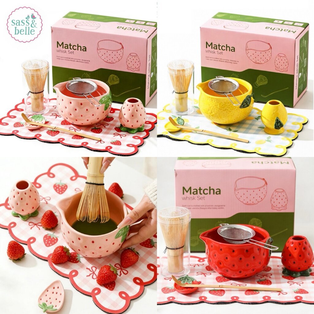 พร้อมส่ง* Matcha Whisk Set / ชุดชงมัทฉะ 7ชิ้น