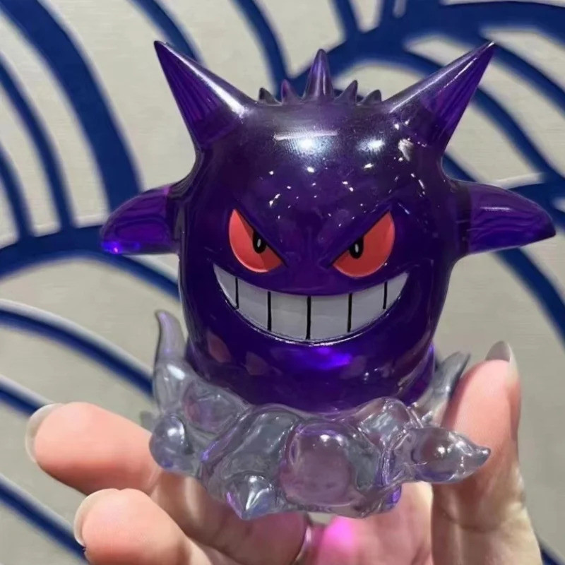 Pokemon Gengar Action Figure Kawaii โต๊ะเครื่องประดับรถตกแต่งห้องวันเกิดคริสต์มาสของขวัญ Gengar ของเ