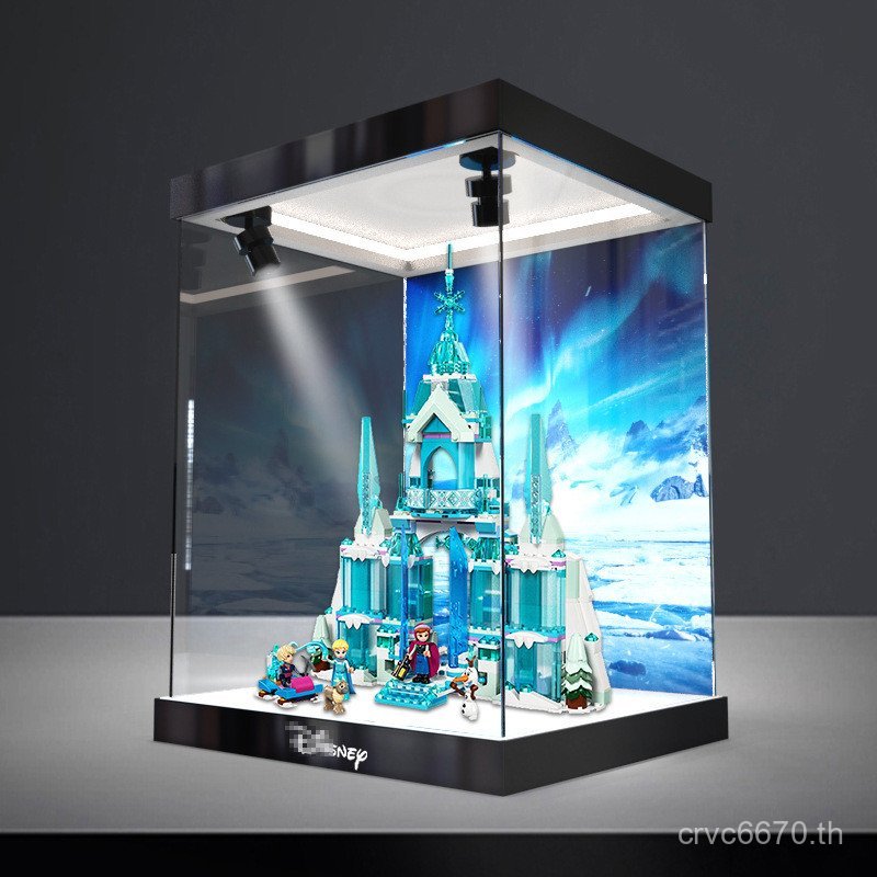 กล่องเก็บของป้องกันฝุ่นสูง Ai Building Blocks เหมาะสําหรับ Shi Castle Sa Palace Ni 43244 Ice Snow Le