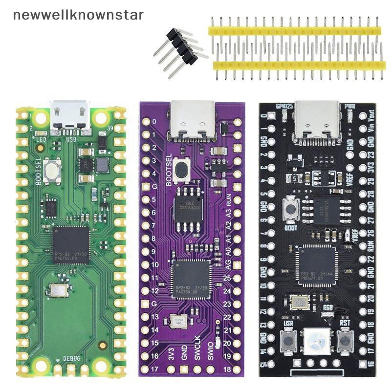 Newwellknownstar 1 PC RP2040 บอร์ด TYPE-C USB-C สําหรับ Raspberry Board 4MB/8MB/16MB RP2 Raspberry P