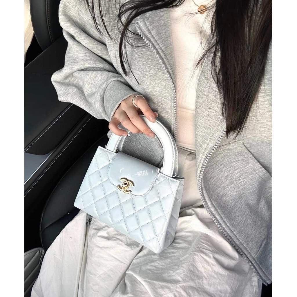 [Littlechaoer Selection] CHANEL กระเป๋ายาย CHANEL กระเป๋าถือ CHANEL กระเป๋าโซ่ประหยัดสุดๆ รุ่นสูง น้