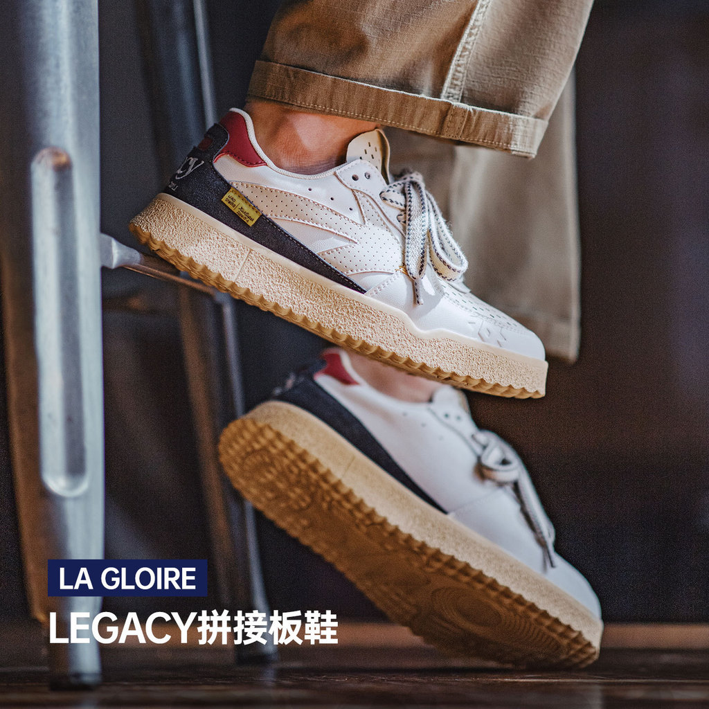 ฤดูหนาวโมเดิร์น Legacy Arrow หนา Soled รองเท้าผ้าใบ Retro Niche Soft-Soled สไตล์อเมริกันเย็บ Low-Top