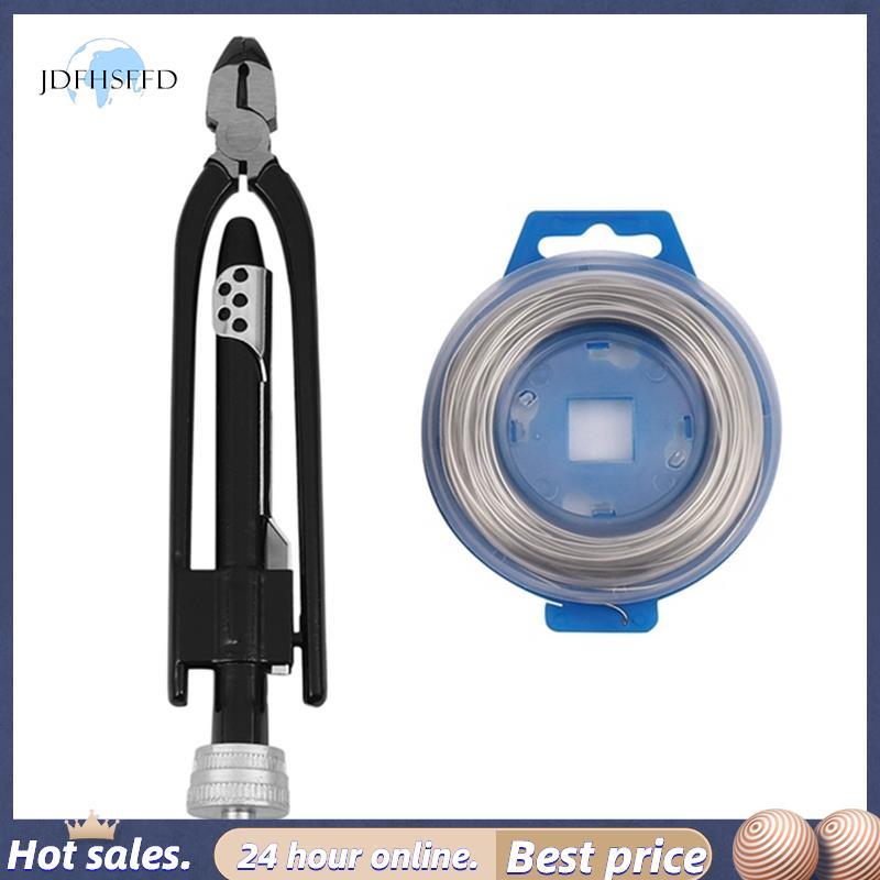 jdfhsffd1Set Aviation Safety Wire Locking Pliers 7.5M Wire Twisting Pliers Set