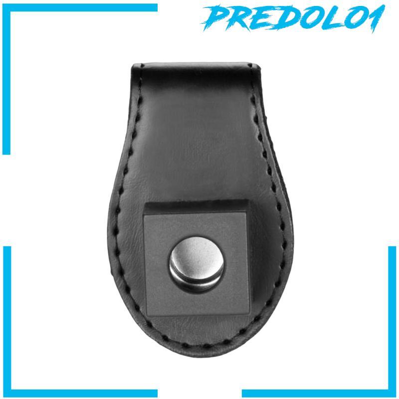 [Predolo1] Pool Cue Chalk Holder with Belt Clip Chalk Case Box Mini Snooker Accessories Black