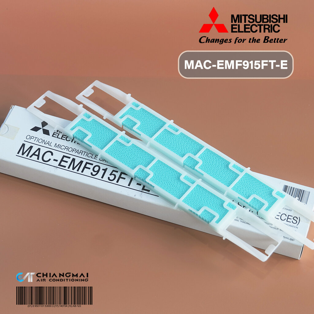 MAC-EMF915FT-E แผ่นกรองอากาศ PM2.5 Mitsubishi Electric แผ่นฟอกอากาศ PM2.5 มิตซูบิชิ รุ่น MSY-KX09-18