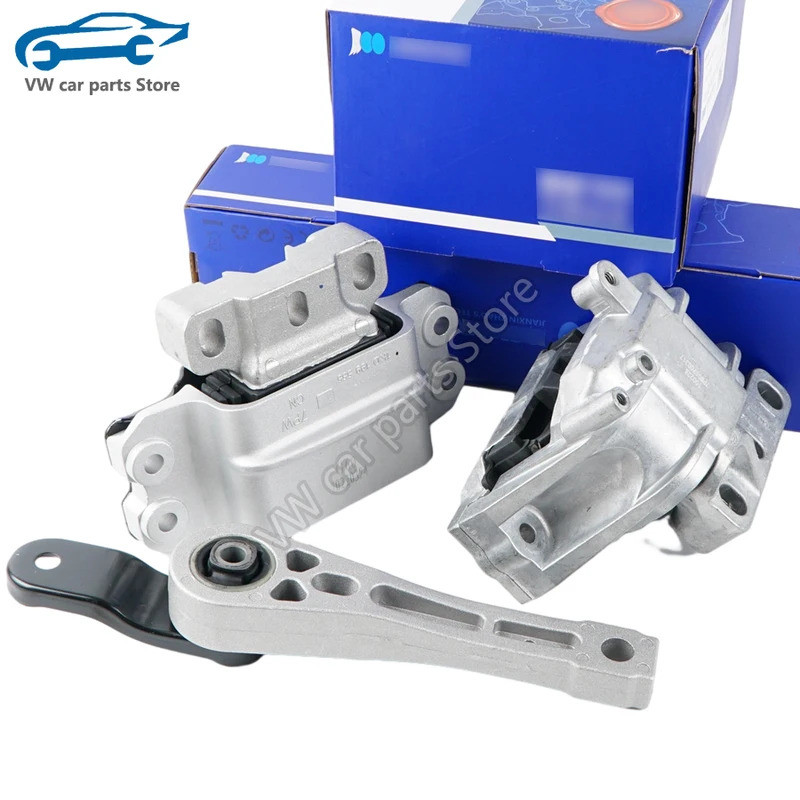 3PCS มอเตอร์ Mount, Trans Mount,Adjust Bracket, สําหรับ VW Golf Jetta Passat สําหรับ Audi A3 S3 สําห