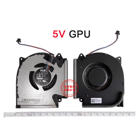 GPU พัดลมระบายความร้อนสําหรับ ASUS G15 G513 G513QR G513QY G533 G533Q G533Z 5V
