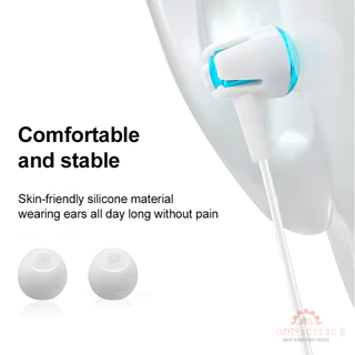 หูฟังแบบมีสาย E18 ขนาด 3.5 มม. แบบใส่ในหู ให้เสียงเบสที่หนักแน่น คุณภาพเสียงยอดเยี่ยม และตัดเสียงรบกวนได้ดี