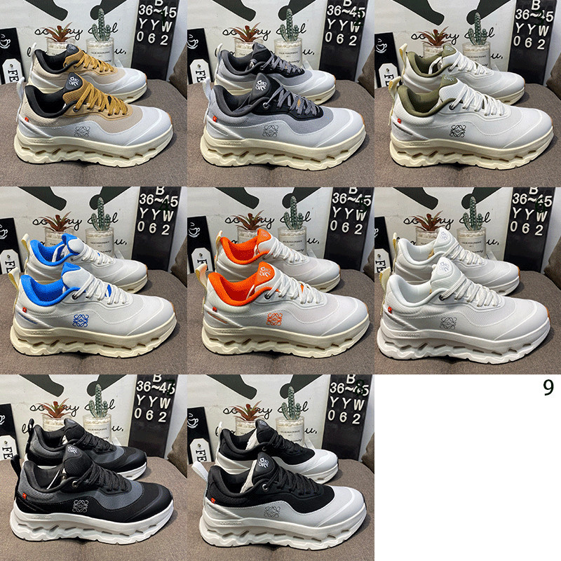 Loewe/Loewe ON Co-Branded 2.0 รองเท้าผ้าใบตาข่ายระบายอากาศน้ําหนักเบารองเท้าวิ่ง PFF4