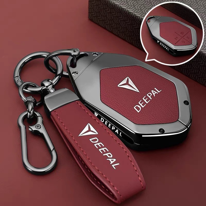 สีน้ําเงินเข้ม S07 ฝาครอบกุญแจ Deepal L07 ทางกายภาพ SL03/S05/G318 รีโมทคอนโทรล S09 Shell L06 กระเป๋า