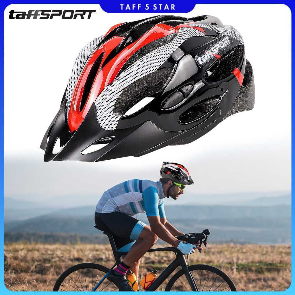 TaffiSPORT Aerodynamic EPS Foam หมวกกันน็อคจักรยาน Unisex 21 ช่องระบายอากาศ - X10