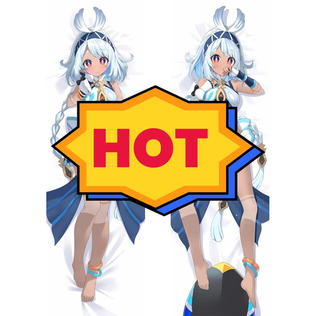 Genshin Impact Mualani อะนิเมะ Dakimakura หมอนร่างกายเซ็กซี่หลายขนาด
