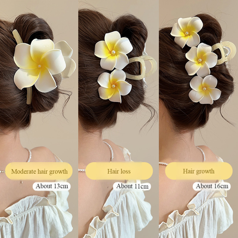 หนีบผมลายดอกไม้นางฟ้า สำหรับผู้หญิง ตกแต่งทรงผมในวันพักผ่อน ราคา ถูกที่สุด ดีลบีเคเค แกลเลอรีภาพที่ 9
