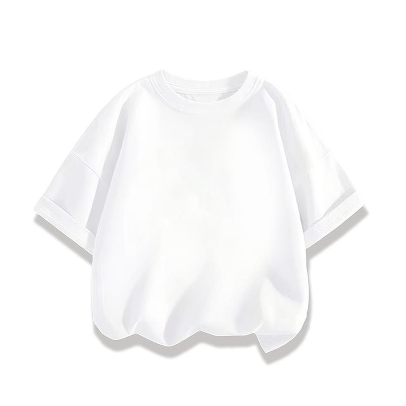 จัดส่งจากประเทศไทย เด็กเด็กชายคอกลมสีแดงปีใหม่เทศกาลการ์ตูนแฟชั่นเสื้อแขนสั้นสําหรับเด็กอเนกประสงค์ - รูปที่ 4