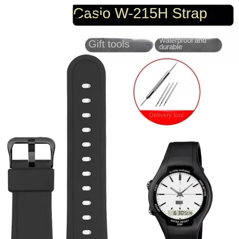 สายคล้องคอสําหรับ Retro ชายนักเรียนหญิงนาฬิกา AW90H-9E AW90H-7E AW90H-7B AW90H-2B สร้อยข้อมือกันน้ํา