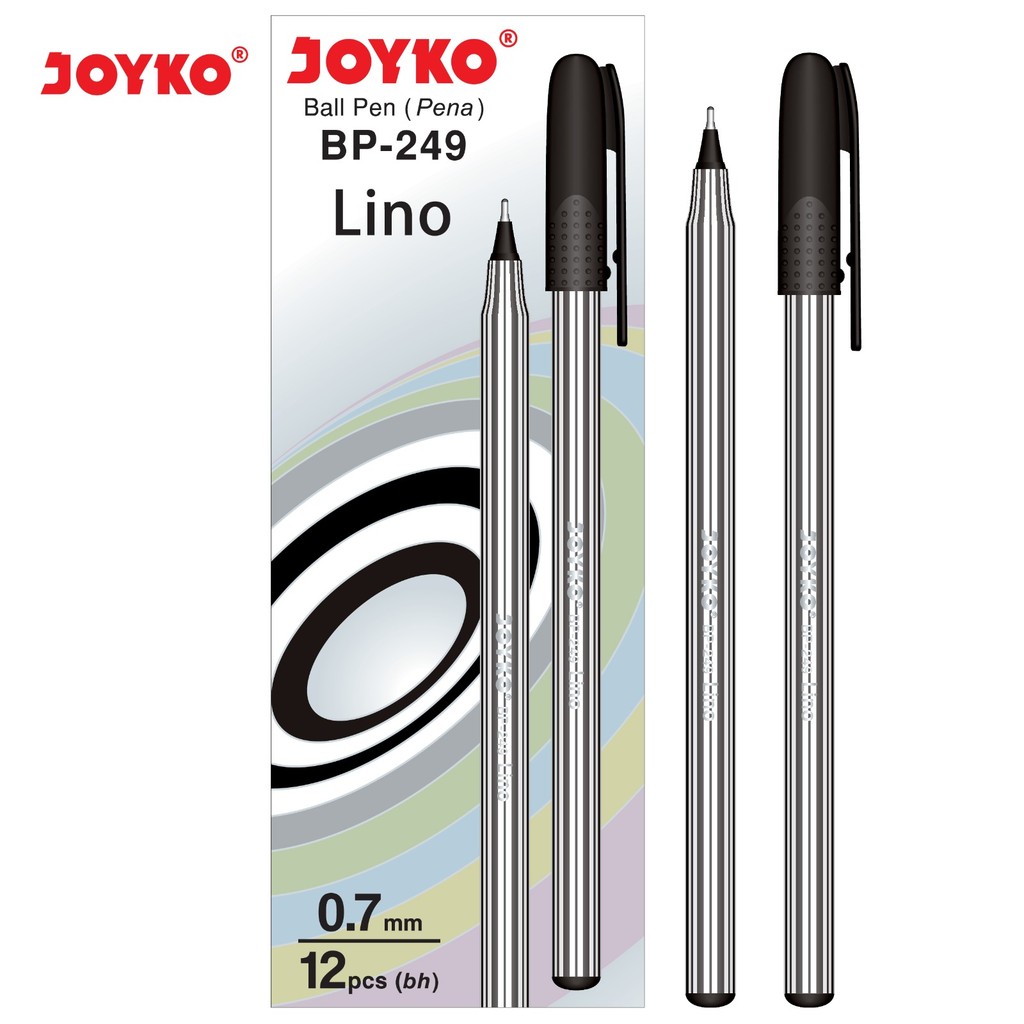 (GET 1 DOZEN) JOYKO LINO BP-249 BALL PEN / Joyko Lino BP-249 0.7mm ปากกาลูกลื่น