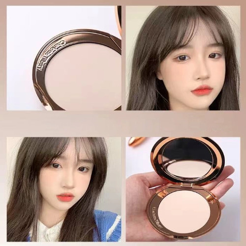 Charlotte Tilbury Airbrush Flawless Finish Powder 8g แป้งพัฟเซ็ตเมคอัพ คุมมัน ของแท้ 100% ราคา ถูกที่สุด ดีลบีเคเค แกลเลอรีภาพที่ 3
