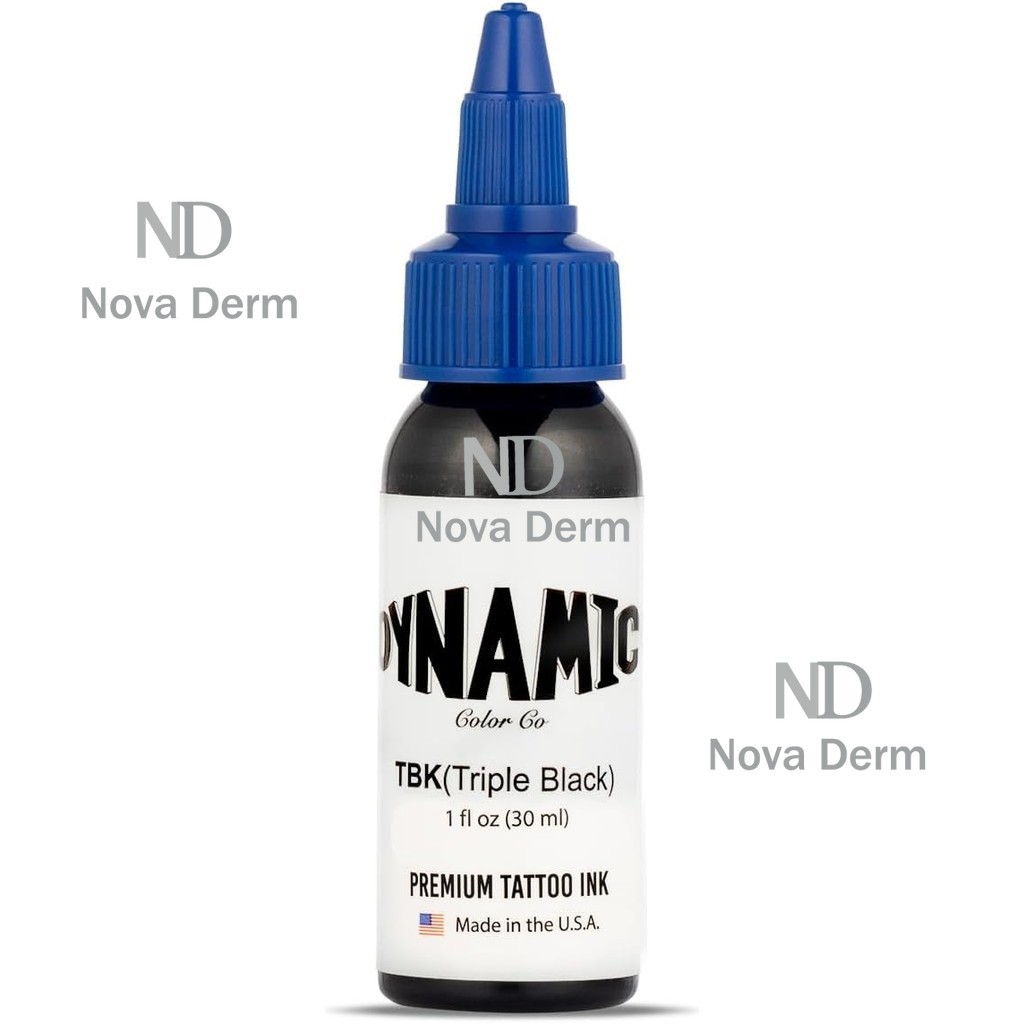 Dynamic Color Co Triple Black TBK/BLK Ink Bottle 1 ออนซ์