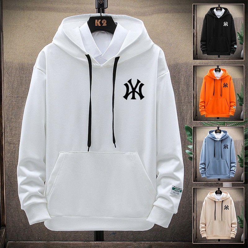 MB8 � �Unisex Hoodie ผู้ชายแฟชั่นปิด Baju Lelaki พิมพ์ Hoodie เสื้อกันหนาว Tops Hoodie Man