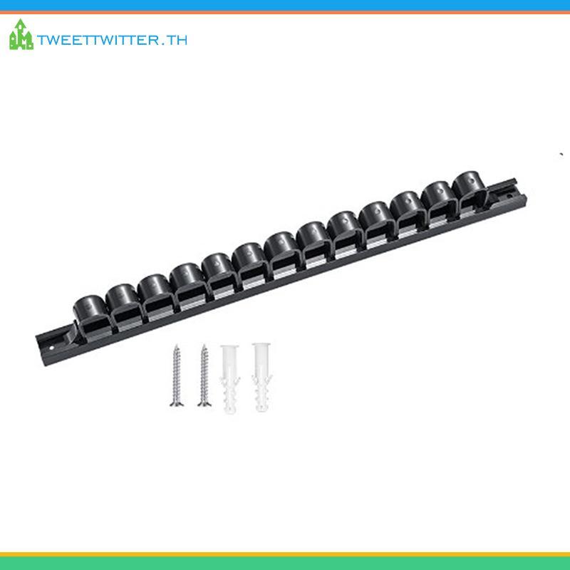Tweet ไขควง Organizer Wall Mount เครื่องมือสําหรับรองประแจ Plier TH