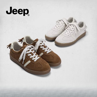 รองเท้าผ้าใบสีน้ําตาล Jeep สไตล์เรโทร สวมใส่ง่ายทุกโอกาส น้ำ…