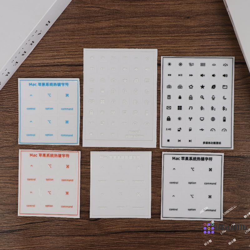 Uequilib Transfer Stier Tear-Off Film With Text Mac Os System Hotkey Character Icon Desktopputer Key