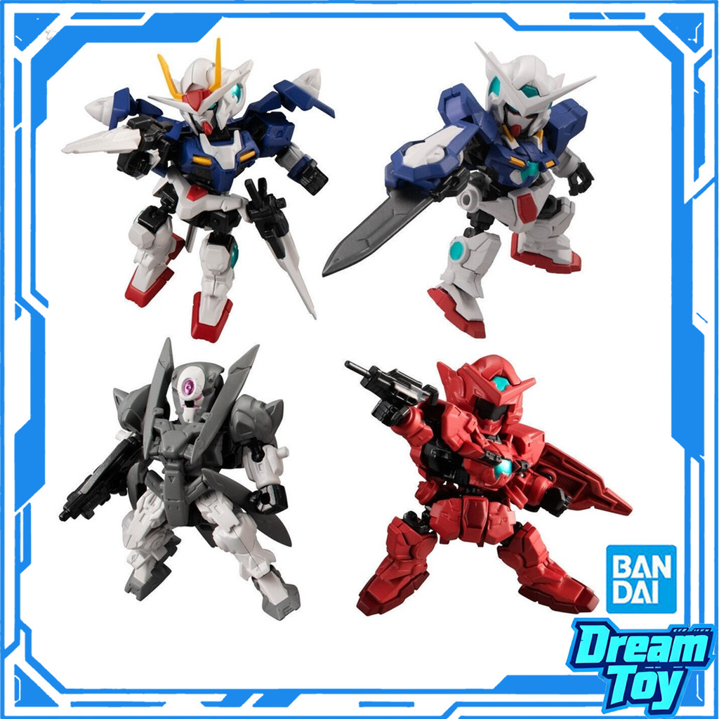 BANDAI MJG5 MOBILITY JOINT GUNDAM VOL.5 Boxed gashapon GN-0000 00 GUNDAM, GN-X 003 GN-X III, GN-001 