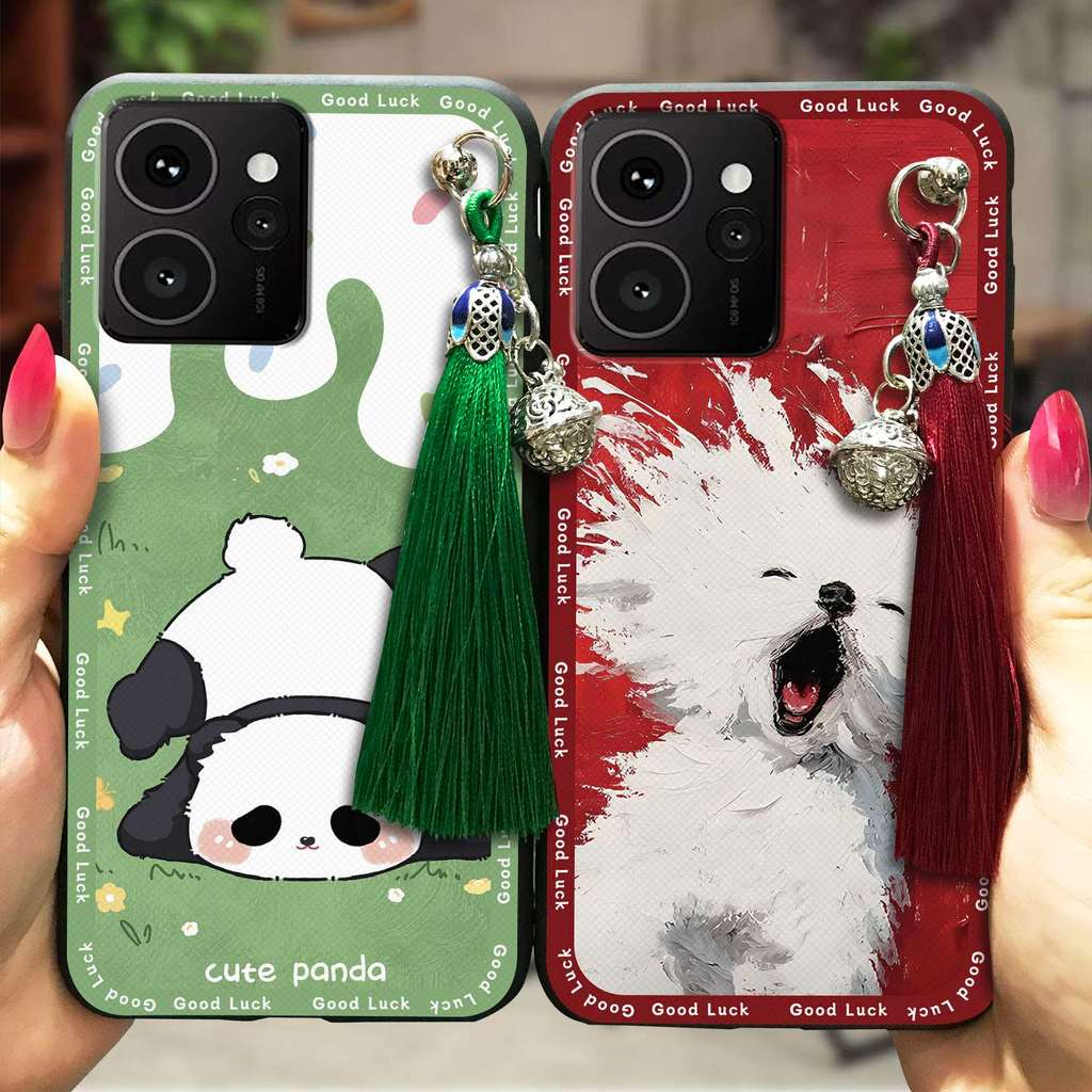 พู่ Bell เคสโทรศัพท์สําหรับ Nokia HMD Skyline Dirt-resistant Graffiti Anti-knock Soft Case น่ารักกระ