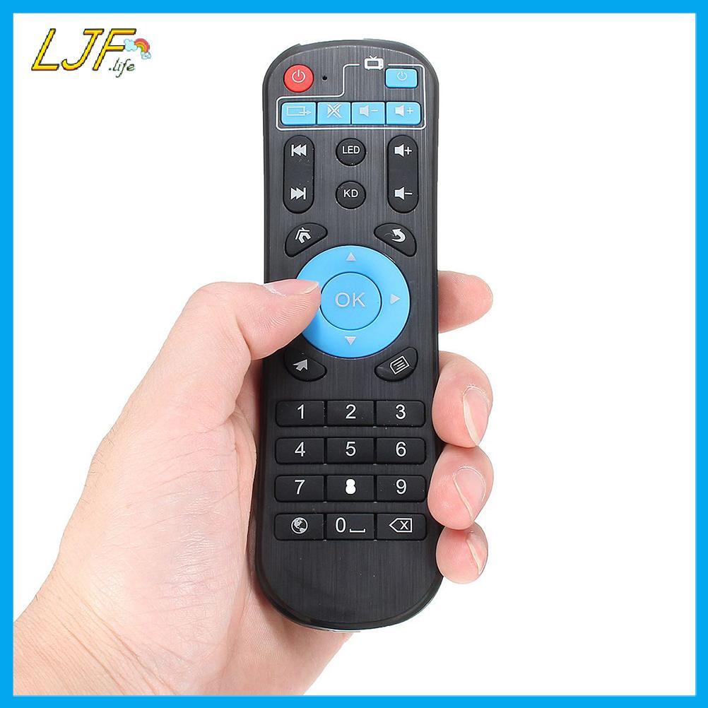 LJF รีโมทคอนโทรลสําหรับกล่องทีวี X88 PRO H96MAX HK1 TX3 T9 กล่องสมาร์ททีวี