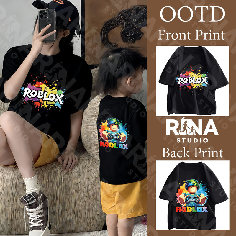 🔥พร้อมส่ง&COD🔥RINA STUDIO🔥 Roblox Family Set เสื้อครอบครัว แบบใหม่ เหมาะกับงานปาร์ตี้และท่องเที่ยว A