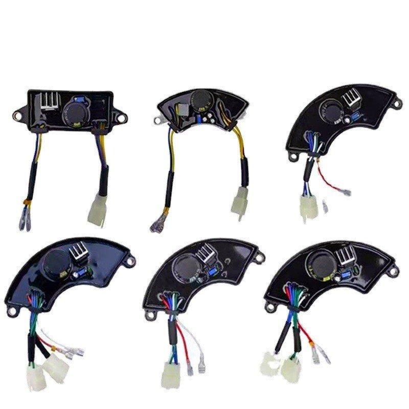 Waiting Line Generator เบนซิน avr2.8kw6.5kw เครื่องปรับแรงดันไฟฟ้าแบบเดิมกําลังติดตั้ง 78kw