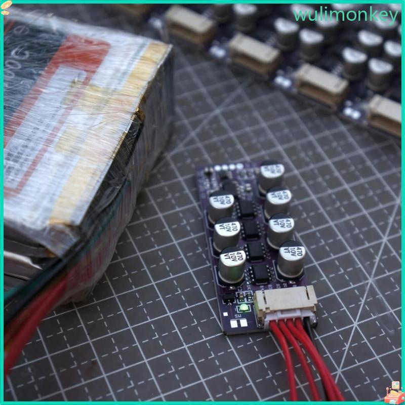 WU Active Equalizing Balancer 3-4S 5-6S Energy Capacitor Balancer Maintenance Equalizing Board Repla