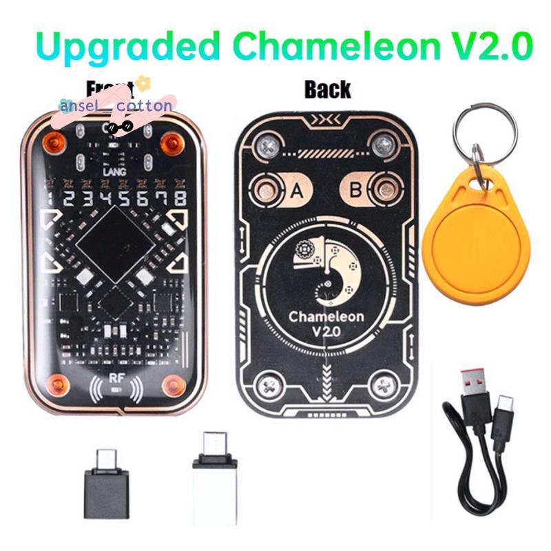 Chameleon Ultra V2.0 RFID Smart Chip Reader สมาร์ทการ์ด Emulator + CUID พวงกุญแจ 125Khz 13.56Mhz การ์ด Decode Duplicator