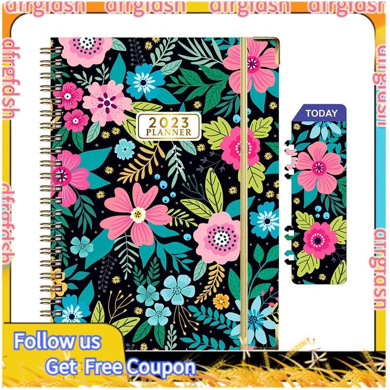 D&FPlanner Notebook รายสัปดาห์รายเดือน Planner Notebook 8.4 นิ้ว X 6 นิ้ว Planner Notebook พร้อมบุ๊ค