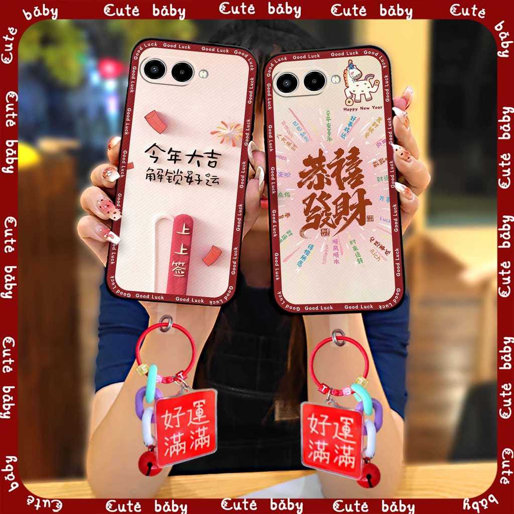 TCL ปีใหม่เคสโทรศัพท์ปีม้าเคสโทรศัพท์เคสโทรศัพท์สําหรับTCL T-Mobile Revvl8/T Phone3 กันกระแทกป้องกัน