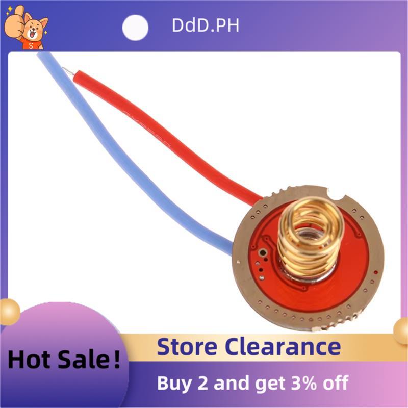 ไฟฉาย LED 5A 3V พร้อมแผงวงจร 17 มม., รองรับโหมดการทำงาน 5 แบบ และใช้งานได้กับหลอด XHP50.2, XHP70.2, 