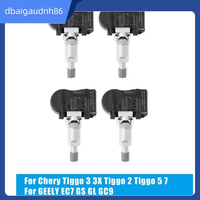 READY STOCK เซ็นเซอร์ความดันยาง TPMS ชุด 4 ชิ้น J523114013 01732445 10725271 06703309 สําหรับ EC7 GC