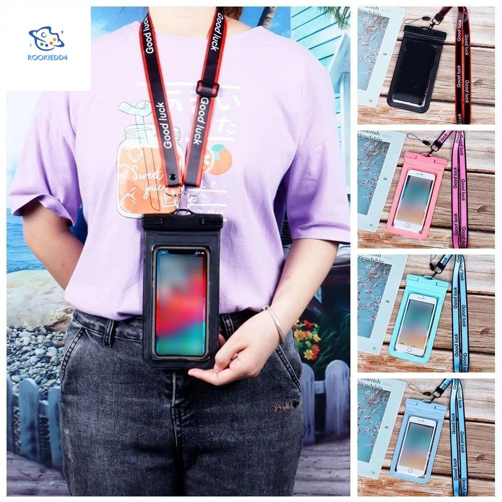 THE SONGKRAN FESTIVAL ROOKIEDD4 กระเป๋าโทรศัพท์กันน้ำ IP68 Universal ใส สายคล้องคอ สำหรับว่ายน้ำ ดำน