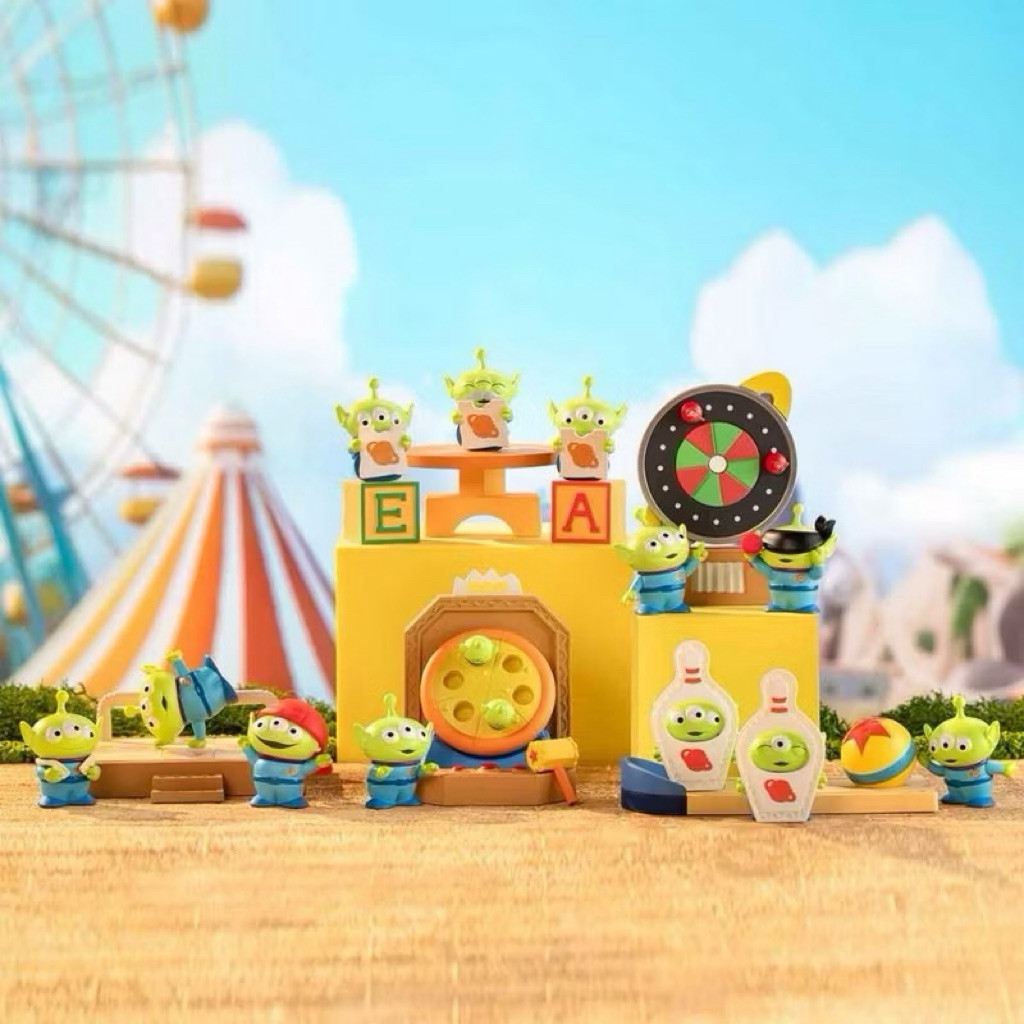 (พร้อมส่งจากไทย) DISNEY PIXAR กล่องสุ่ม ALIEN PARTY GAMES SERIES TOY STORY ชุดกล่องสุ่ม ของแท้ ของสะสม