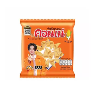 Cornae คอนเน่ ข้าวโพดอบกรอบ รสดั้งเดิม 11g (แพ็ค 12 ชิ้น)