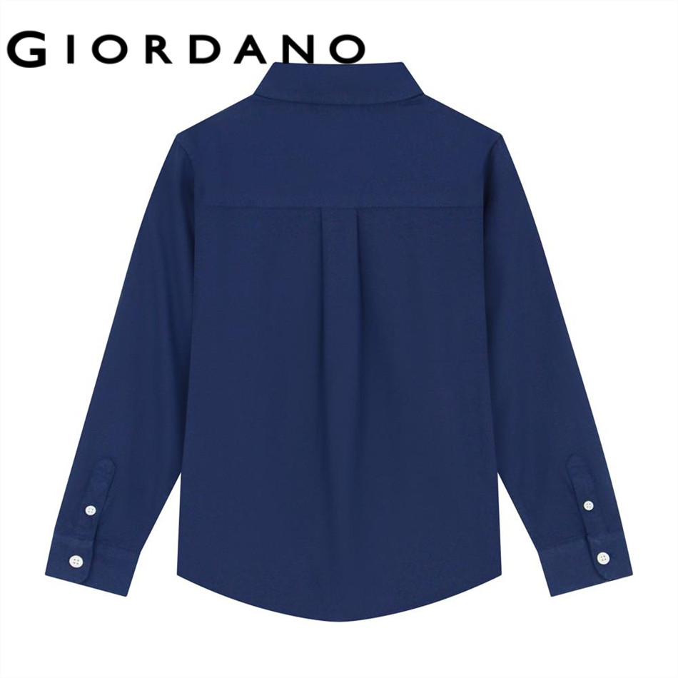 GIORDANO قميص أكسفورد أطفال Lion — صورة 2