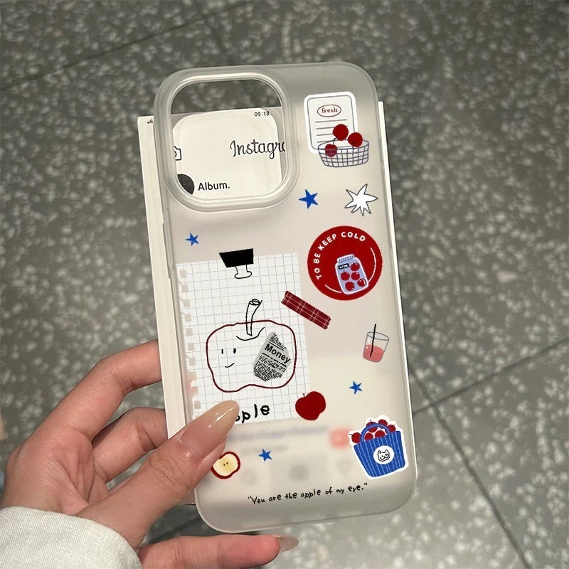 เคสโทรศัพท์ สำหรับ iPhone 17 Pro 11 13 16 Pro Max Case iPhone 13 17 15 Pro Max 12 14 13 Pro Max ดอกไม้น้ำแข็งใสก็น่ารัก
