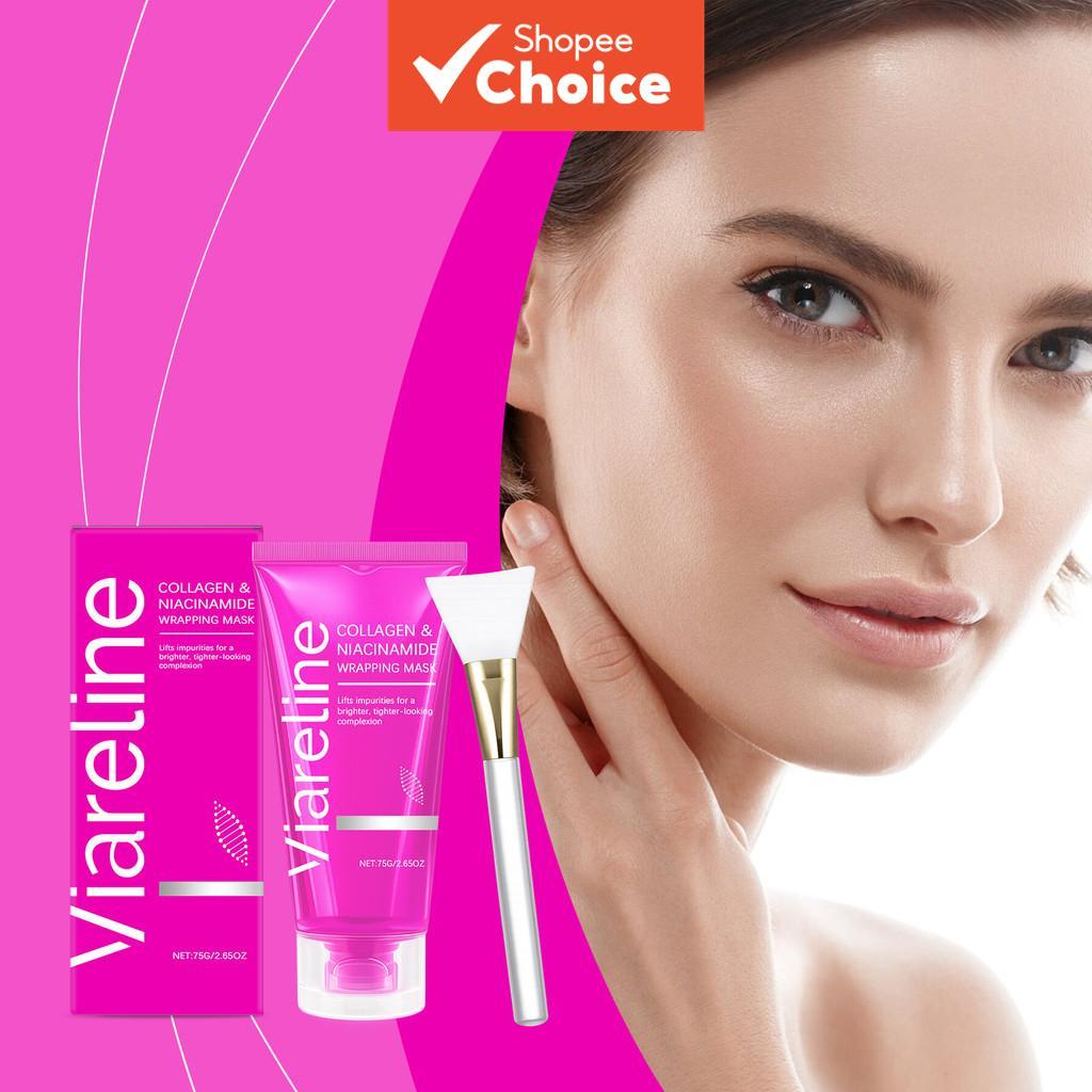 โคลนลอกผิวหน้าคอลลาเจนพร้อม PVA และกลีเซอรีน - เสริมสร้างเกราะป้องกันผิว ปลอดภัยและอ่อนโยน升級版